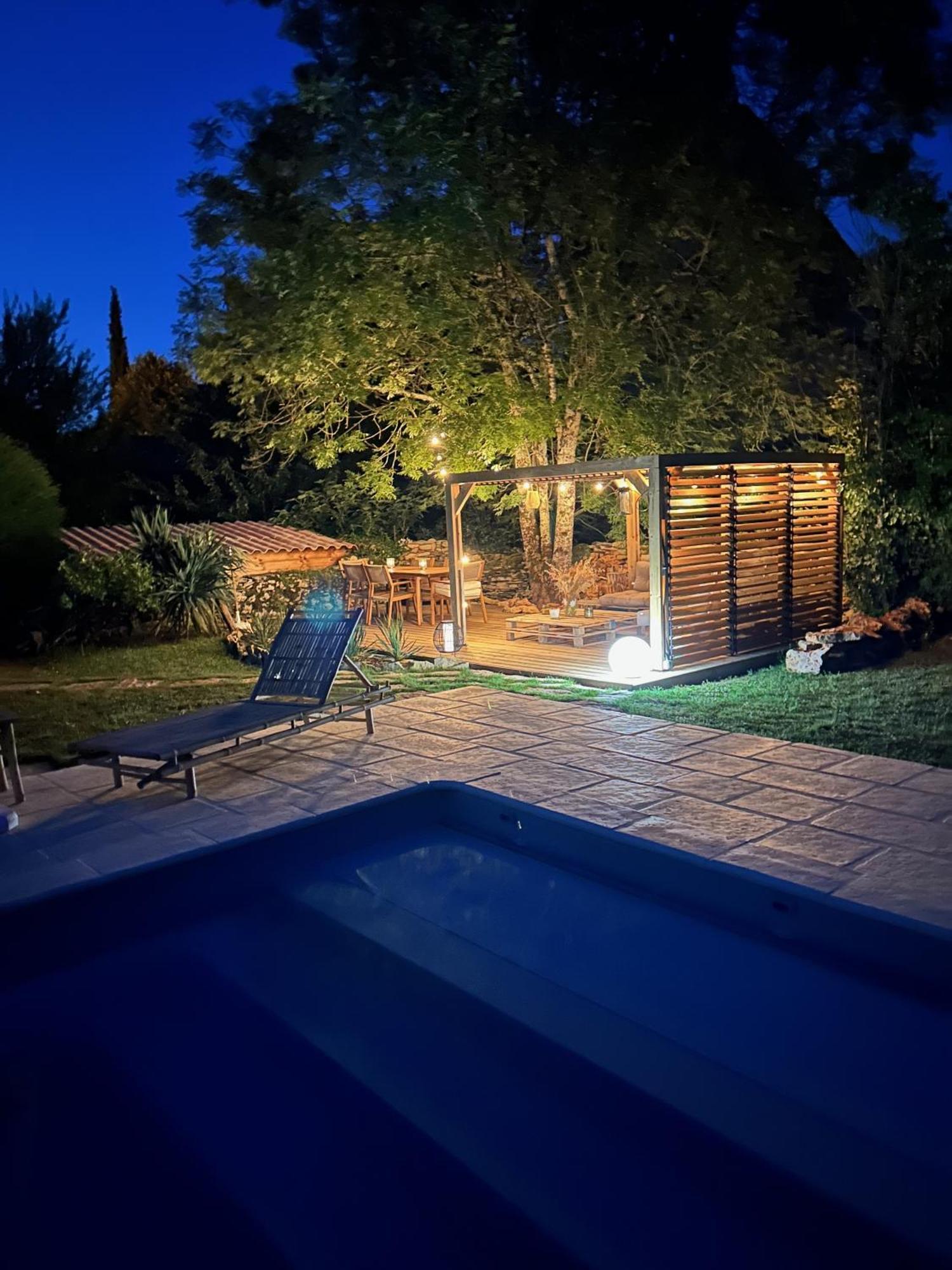Mas Parenthese - Chambres Et Table D'Hotes Loze Exterior foto